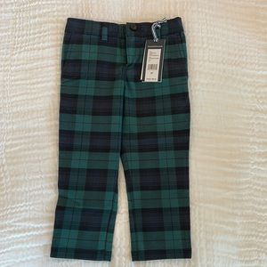 NEW- Vineyard Vines - toddler boy - breaker pant - green and blue